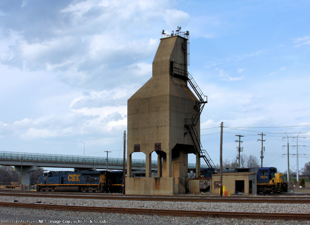 Steam Era Coaling Tower Still Standing